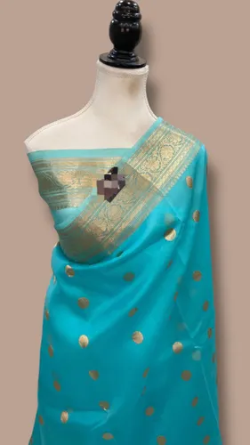  Royal Zari Weave Organza Saree